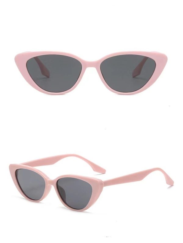 Pink cat eye sunglasses