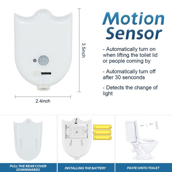 Intelligent Induction Toilet Projection Night Light