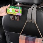 Double Storage Car Seat Back Hook