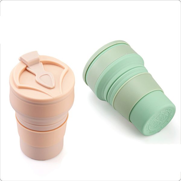 12 oz Portable Collapsible Coffee Cup