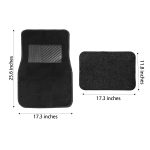 PVC Car Anti-Slip Floor Mats Four Piece Set