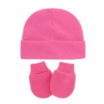 Baby hat glove two-piece set