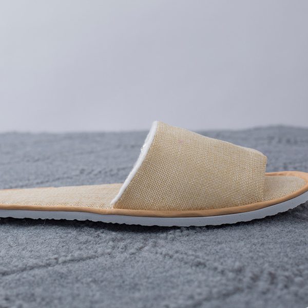 Open Toe Hotel Guest Spa Slippers