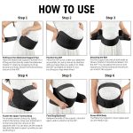 Breathable and adjustable maternity belly support belt