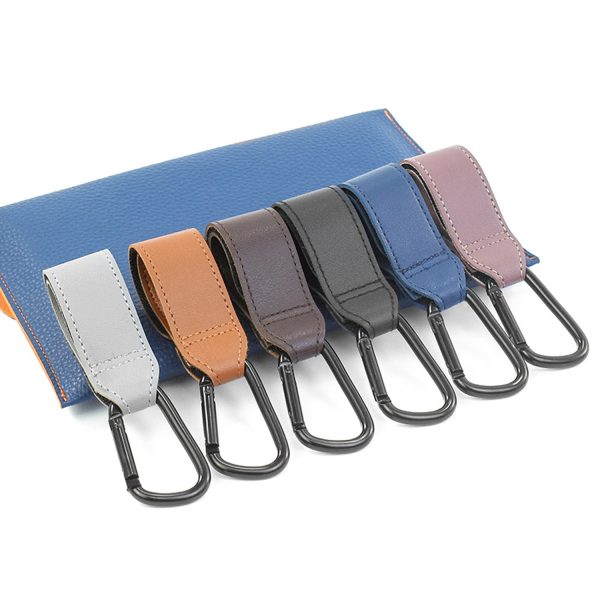 Multi Functional Leather Aluminum Alloy Cart Hook