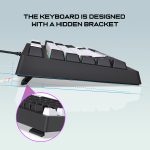 USB Illuminated 87 Keys Wired Gaming Keyboard