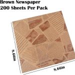 200 Sheets Of custom Cooked Food Paper