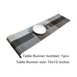 Placemats with Table Runner Set Place Mats