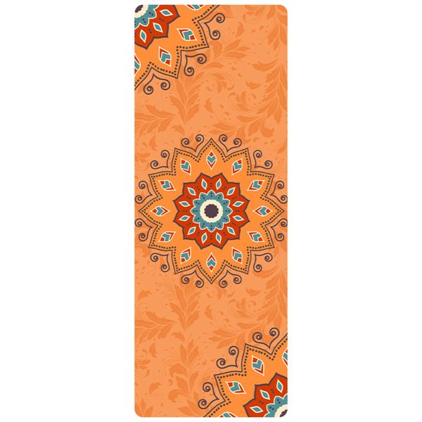 Suede shock-absorbing non-slip thickened yoga mat