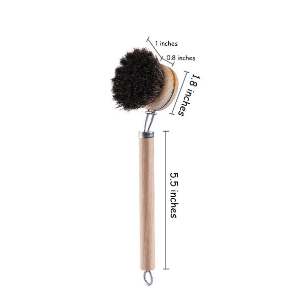 Long Handled Horsehair/Sisal/Coconut Husk/PP Dish Brush