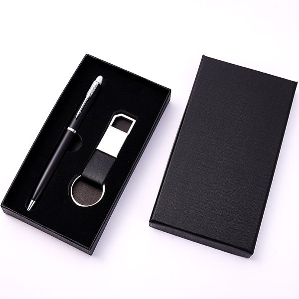 Ballpoint Pen and Key Chain Gift Set