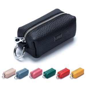 Large Capacity Soft Leather Car Keychain Wallet Purse