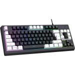 USB Illuminated 87 Keys Wired Gaming Keyboard