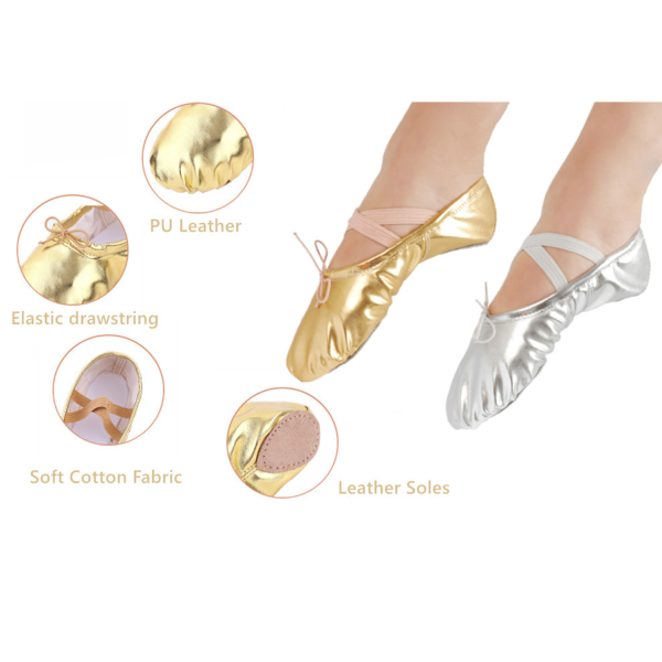 PU Ballet Flat Slippers