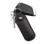 PU Leather U Disk Pouch Key Ring Holder