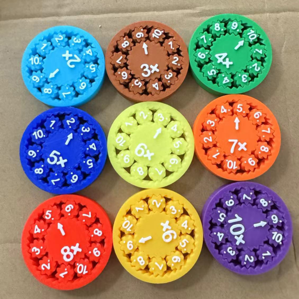 Math Facts Fidget Spinners