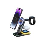 Phone/Watch 4-in-1 Desktop Stand Magnetic Wireless Charger