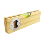 Promotional Bamboo Spirit Level Bottle Opener