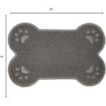 Bone shape PVC non-slip mat