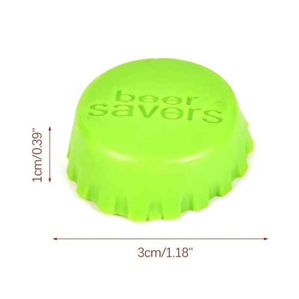 6 silicone beer bottle caps