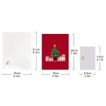 3D Pop Up Christmas Greeting Card