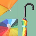 47.2'' Rainbow-covered umbrella