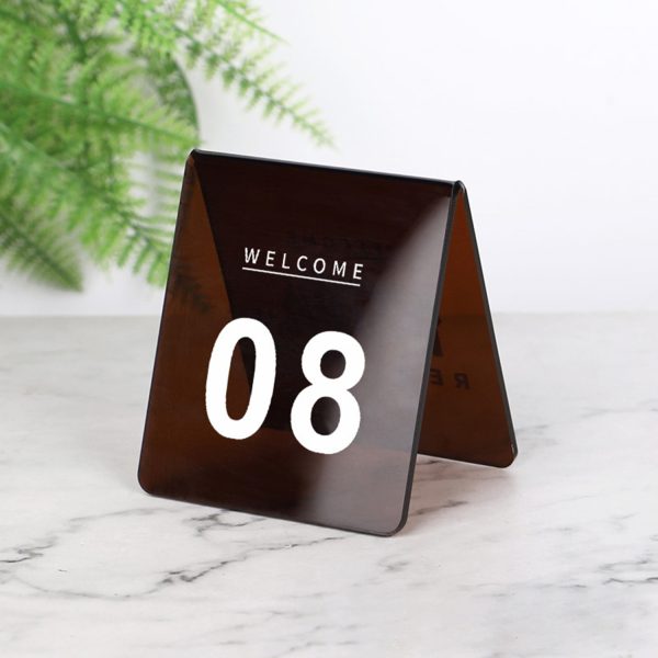 Double-sided tabletop display