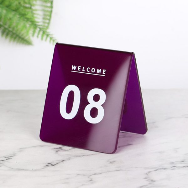 Double-sided tabletop display