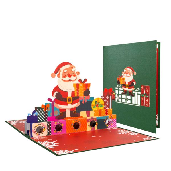 3D Pop Up Christmas Greeting Card