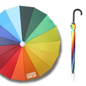 47.2'' Rainbow-covered umbrella