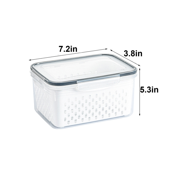 3 Pack Food Storage Containers