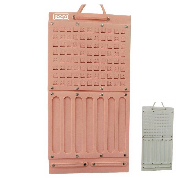 Hanging Jewelry Organizer Storage Roll