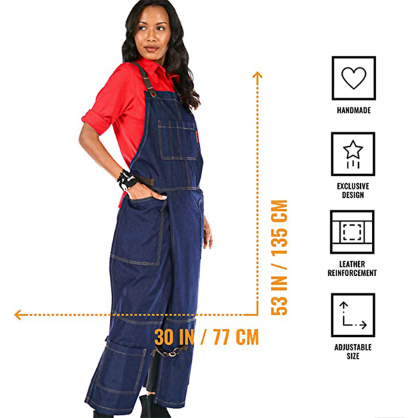 Canvas Lengthened Leg Apron