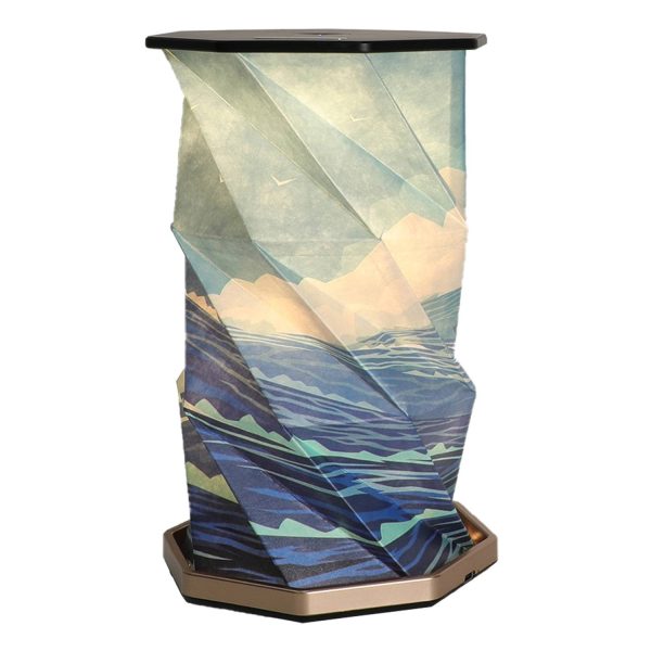 Custom Dimmable Collapsible Rechargeable Paper Lamp