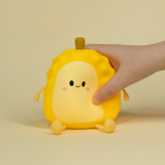 Cute Silicone LED Touch Rechargeable Durian Dimmable Lamp