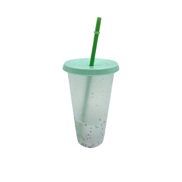 25OZ PP Full Color Printing Tumbler Color-changing Cup