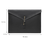 14” leather A4 File Bag