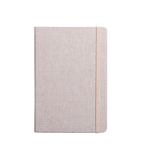Cotton & Linen Covered Notebook