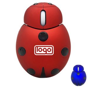 Ladybug-shaped Wireless Mouse