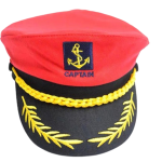 Captain Cap Costume Navy Marine Admiral Hat