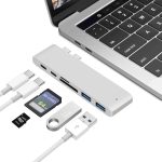 6 in 1 USB C Adapter for MacBook Laptop Computer