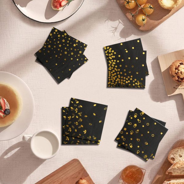 Gold-embossed Napkin 100pcs/bag
