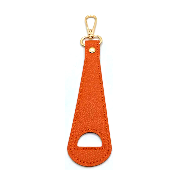 Faux Leather Hands-Free Hat Hanging Clip