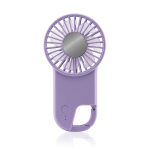 Portable Mini Handheld USB Rechargeable Fan W/ Buckle