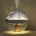 Rechargeable Preserved Flower Humidifier w/ Night Light