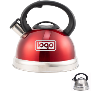 101oz Stainless Steel Blaring Flat Base Kettle