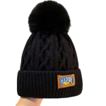 Women Winter Pompom Beanie Hat