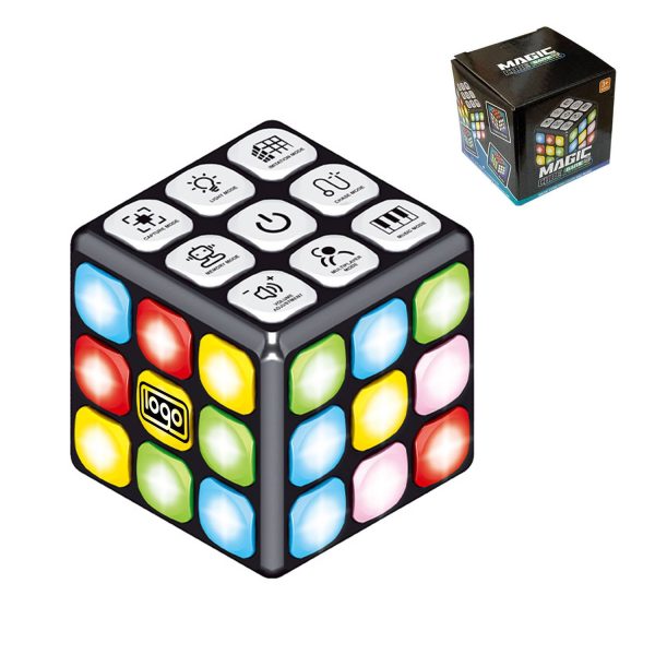 Unique Kids Flashing Cube Educational Toy