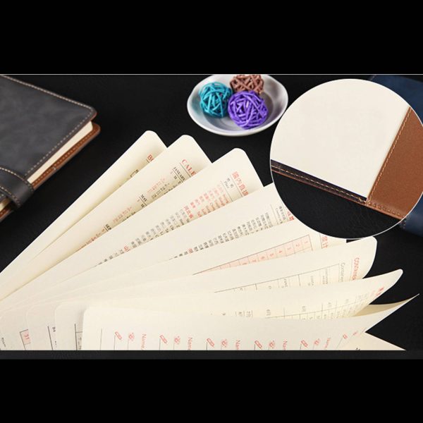 A6 PU Leather Journal Notebooks