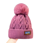 Women Winter Pompom Beanie Hat